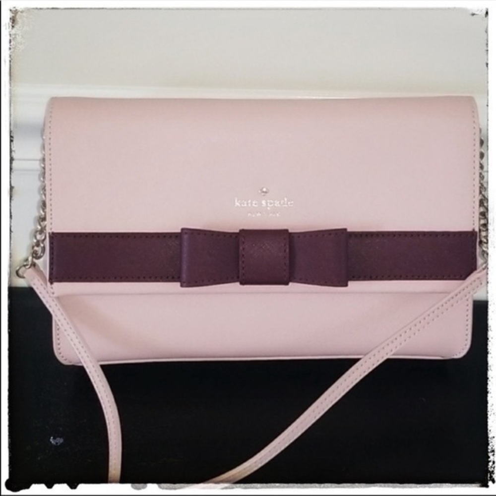 ♠️kate spade Veronique Saffiano Crossbody